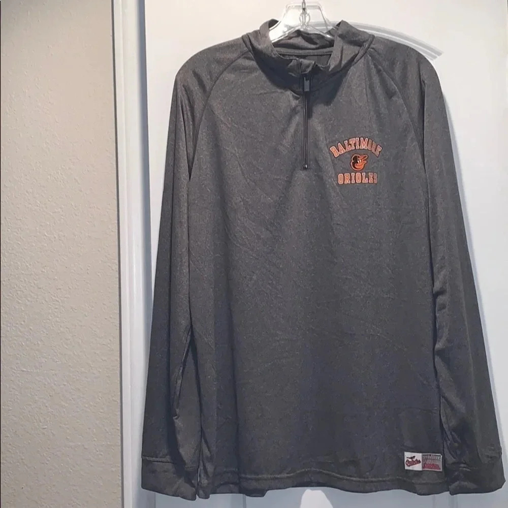 NWT Baltimore Orioles 1/4 Zip Jacket MLB Men’s Size Medium